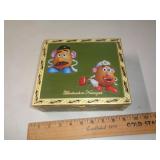 DECORATED WOOD CIGAR BOX DECORATED WOOD CIGAR BOX