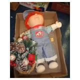 CABBAGE PATCH DOLL & XMAS CABBAGE PATCH DOLL & XMAS