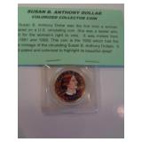 1999 SBA COLORIZED DOLLAR COIN 1999 SBA COLORIZED DOLLAR COIN
