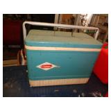 VINTAGE METAL COLEMAN COOLER VINTAGE METAL COLEMAN COOLER