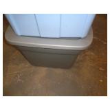 18GAL GRAY TOTE W LID 18GAL GRAY TOTE W LID