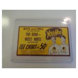 SPORTS CARD-'COPY'- BERRA, MANTLE SPORTS CARD-'COPY'- BERRA, MANTLE