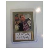 SPORTS CARD-'COPY'- ED O'NEIL (AL BUNDY) SPORTS CARD-'COPY'- ED O'NEIL (AL BUNDY)