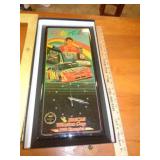 1996 JEFF GORDAN CLOCK / PLAQUE 1996 JEFF GORDAN CLOCK / PLAQUE
