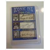 SPORTS CARD-'COPY'-RUTH,MANTLE,WAGNER SPORTS CARD-'COPY'-RUTH,MANTLE,WAGNER