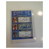 SPORTS CARD-'COPY'-RIPKEN,JETER,BANKS SPORTS CARD-'COPY'-RIPKEN,JETER,BANKS