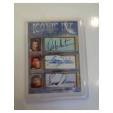 SPORTS CARD-'COPY' TREK- SHATNER,TAKEI,NIMOY SPORTS CARD-'COPY' TREK- SHATNER,TAKEI,NIMOY
