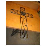 WROUGHT IRON CROSS WROUGHT IRON CROSS