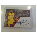 SPORTS CARD- 'COPY'- LEBRON JAMES SPORTS CARD- 'COPY'- LEBRON JAMES