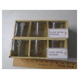 2- SETS TEA CANDLE HOLDERS 2- SETS TEA CANDLE HOLDERS