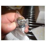 CRYSTAL GEMSTONE SKULL / BLACK / 86.15 CT CRYSTAL GEMSTONE SKULL / BLACK / 86.15 CT