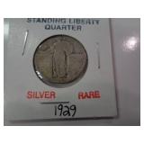 1929 STANDING LIBERTY QUARTER 1929 STANDING LIBERTY QUARTER