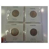 4 - 'V' NICKELS 4 - 'V' NICKELS