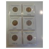 6 - BU JEFFERSON NICKELS 6 - BU JEFFERSON NICKELS