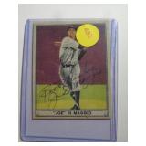 SPORTS CARD (COPY) - DIMAGGIO SPORTS CARD (COPY) - DIMAGGIO