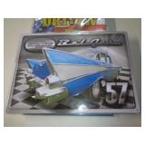 METAL SIGN - 12'X16'- 57 CHEVY METAL SIGN - 12'X16'- 57 CHEVY