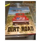 12X17 METAL SIGN - RED TRUCK