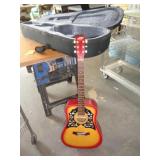 1960'S CHECKMATE MODEL G235 GUITAR W CASE