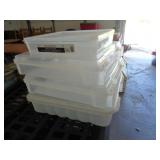 LOT OF STORAGE BOXES