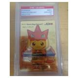 GRADED CARD - POKEMON PIKACHU FAN ART GOLD FOIL