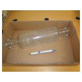 GLASS ROLLING PIN