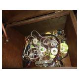 COSTUME JEWELRY & BOX