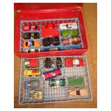 MATCHBOX CARS & CASE