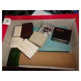 LOT OF EMPTY JEWELRY BOXES