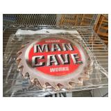 METAL SIGN - MAN CAVE