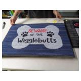 18X17 DOOR MAT - WIGGLEBUTTS