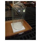 12' T GLASS DISPLAY GLOBE