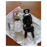 SKELETON BRIDE & GROOM FIGURES