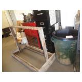 FISHING POLE RACK - HOLDS 30 POLES