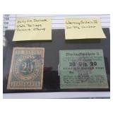 RAILWAY STAMP & 20 PFG