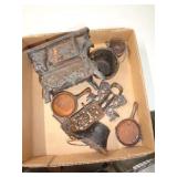 VINTAGE MINI CAST IRON STOVE