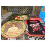 3 - COCA COLA METAL TRAYS