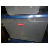 RUBBERMAID TOTE W LID - 71QT