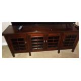 TV STAND OR SIDE TABLE 24" T X 18" W X 59" L / LR