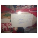 TOTE OF XMAS CANISTERS / BM TOTE OF XMAS CANISTERS / BM