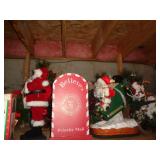 LARGE SHELF OF XMAS ITEMS / BM LARGE SHELF OF XMAS ITEMS / BM