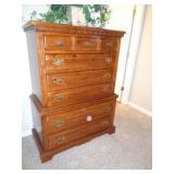 CHEST OF DRAWERS - LINK-TAYLOR COLONIAL PINE BR2 CHEST OF DRAWERS - LINK-TAYLOR COLONIAL PINE BR2