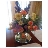 FLOWER CENTERPIECE & MIRROR / K