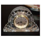 WATERFORD CRYSTAL CLOCK / OFF WATERFORD CRYSTAL CLOCK / OFF