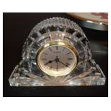 WATERFORD CRYSTAL CLOCK / OFF