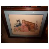 1978 DON ENSOR - ATTIC TREASURES - 26" X 31" / BM