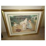 PRINT - CHILDREN W PONY / 18 X 21 / BM PRINT - CHILDREN W PONY / 18 X 21 / BM