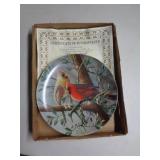 BIRD SCENE COLLECTOR PLATE