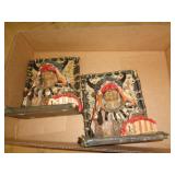 NATIVE AMERICAN THEME BOOKENDS