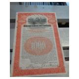 RAILROAD STOCK BONDS - CHICAGO 1926