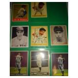 8- SPORTS CARDS - COPIES - BASEBALL- ALL DIMAGGIO